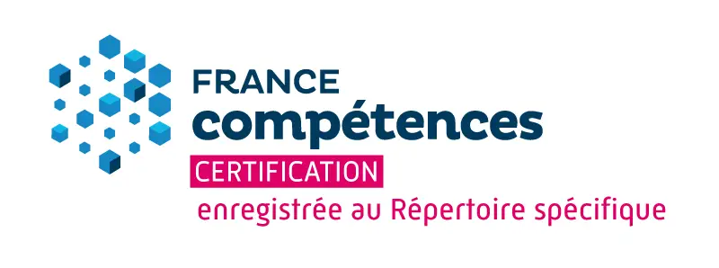 Logo France Compétences enregistrée au Répertoire spécifique