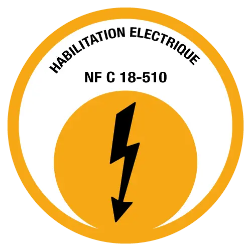 logo Habilitation Electrique NFC 18-510